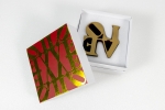 Robert Indiana (after) - Amour (Or et rouge)