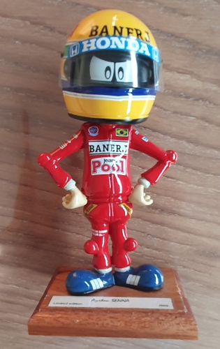 Yvon Amiel - Figurine Ayrton Senna