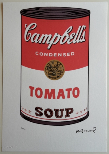 (After) Andy Warhol - Campbells Soup Tomato