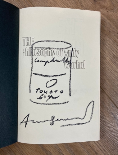 Andy Warhol - The Philosophy of Andy Warhol - With Drawing