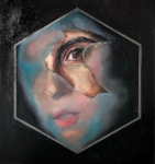 El , 2019 Gianluca Fascetto, Italy Oil, Lacquer on Wood 30x30cm