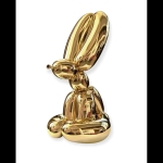 Jeff Koons - Sitting Rabbit Gold - Editions studio