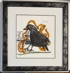 Guillaume Corneille - Oiseau noir sous la lumire et le soleil des Tropiques