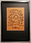 Keith Haring originele tekening
