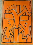 Keith Haring - Tekening (Untitled Heart)