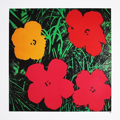(After) Andy Warhol - FLEURS