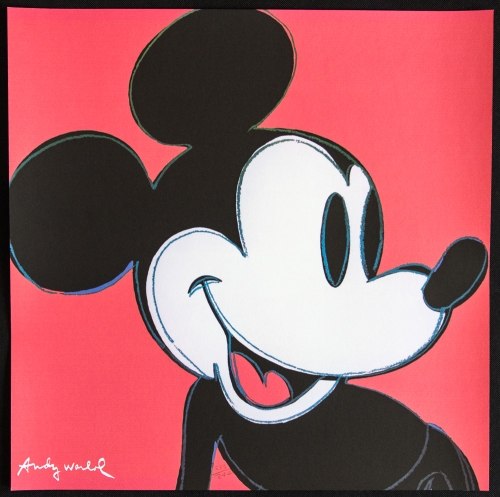 (After) Andy Warhol - Mickey la souris