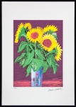 David Hockney - Zonnebloemen
