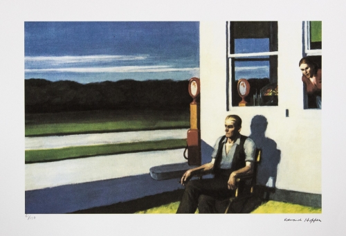 Edward Hopper - vierbaansweg