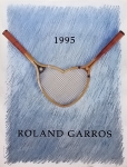 Affiche Roland Garros 1995