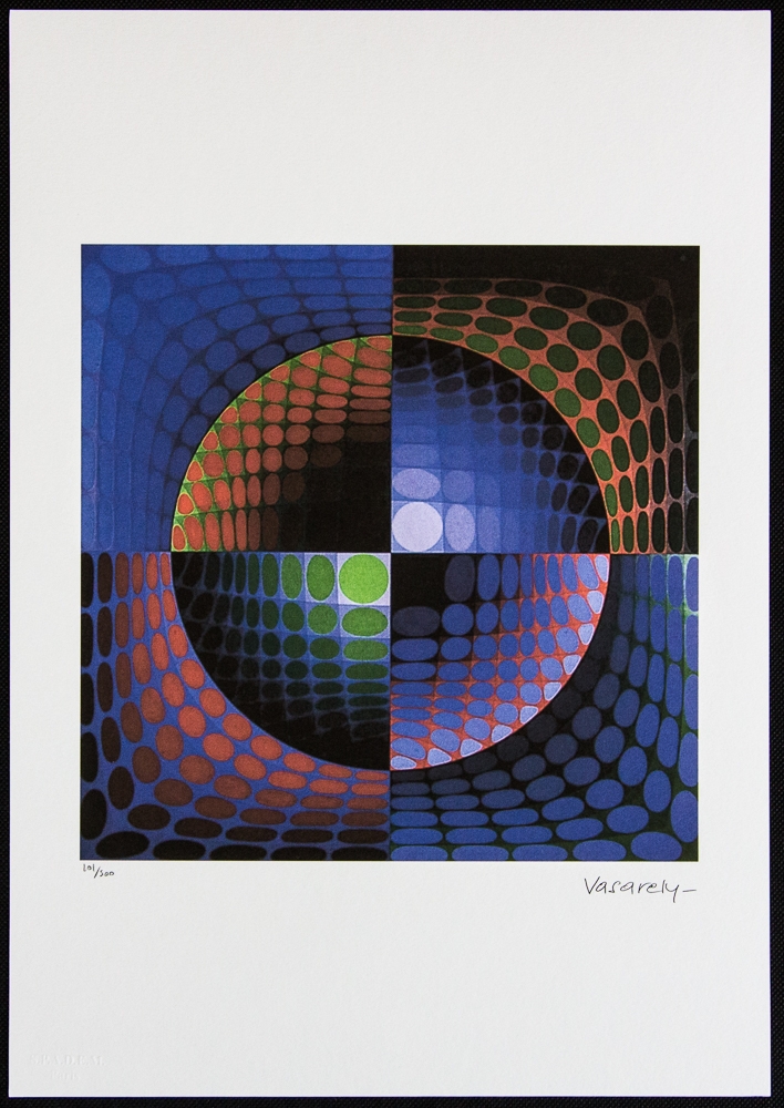 Now on : Victor Vasarely - OP-ART COMPOSITION