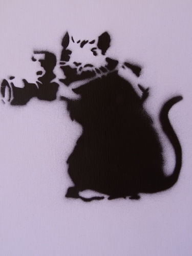 Banksy (attributed)  - Street art