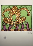 KEITH HARING - Zonder titel - Lithografie (NA)