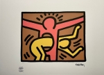 KEITH HARING - Zonder titel - Lithografie (NA)