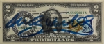 Andy Warhol, billet de deux dollars