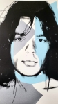 Andy Warhol - ANDY WARHOL - Mick Jagger 1975 - FS.II.138- SILKSCREEN