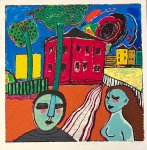 La maison rouge : Hommage  Edvard Munch, 2000
