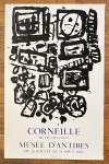 Guillaume Corneille - Lithographic Poster, Antibes, 1963