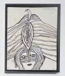 Guillaume Corneille - Werk op doek: Journal de la Tour, 1974