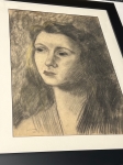 Guillaume Corneille - Portrait au pastel de 1946