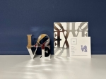 LOVE - Robert Indiana After - Silver