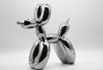 Jeff Koons - Gray balloon dog