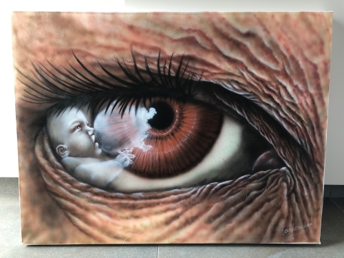 Ronny Van Dierendonck - Eye with baby
