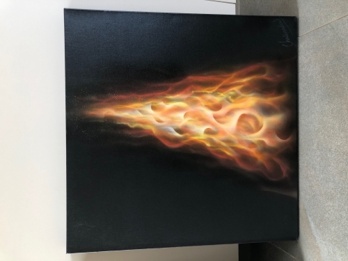 Ronny Van Dierendonck - 3-panel FIRE