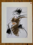 Henri Matchavariani - Dessin de mode. Contribution pour Vogue 1990