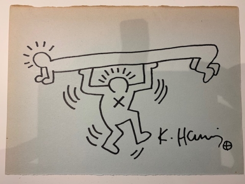 Keith Haring  - Keith Haring tekening
