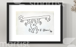Keith Haring  - Keith Haring tekening